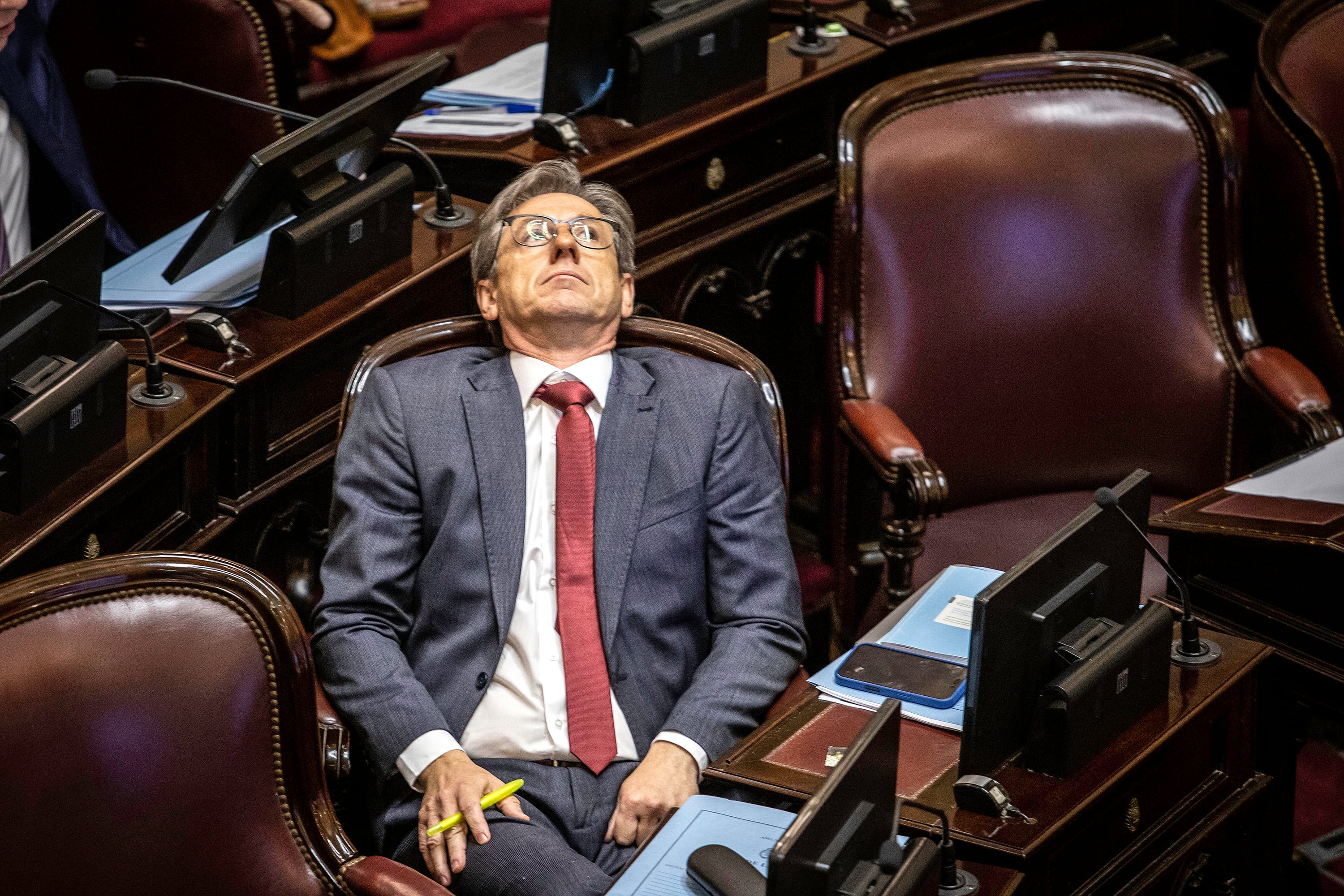 Eduardo Vischi, uno de los radicales que cambió su voto.