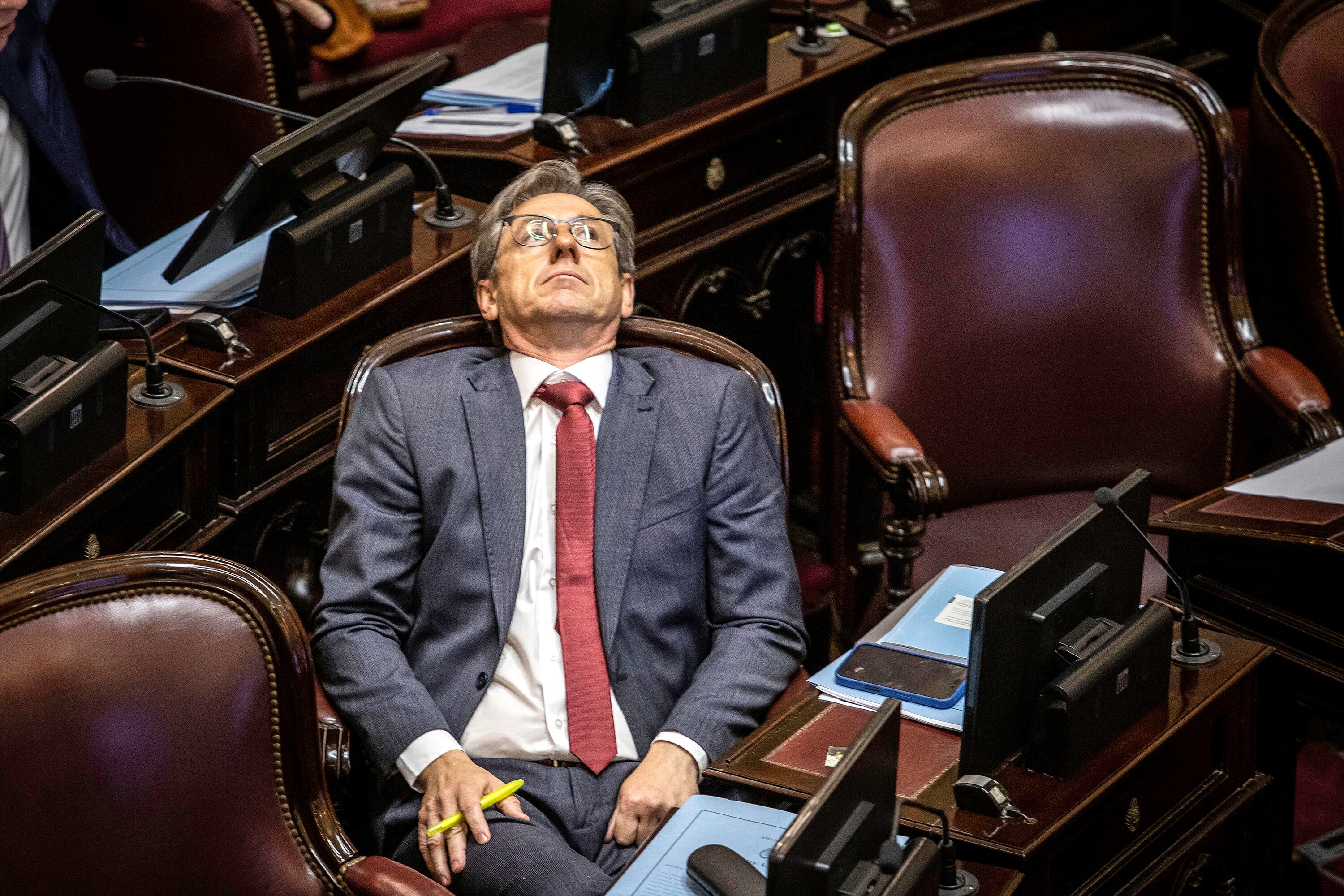 Eduardo Vischi, uno de los radicales que cambió su voto.