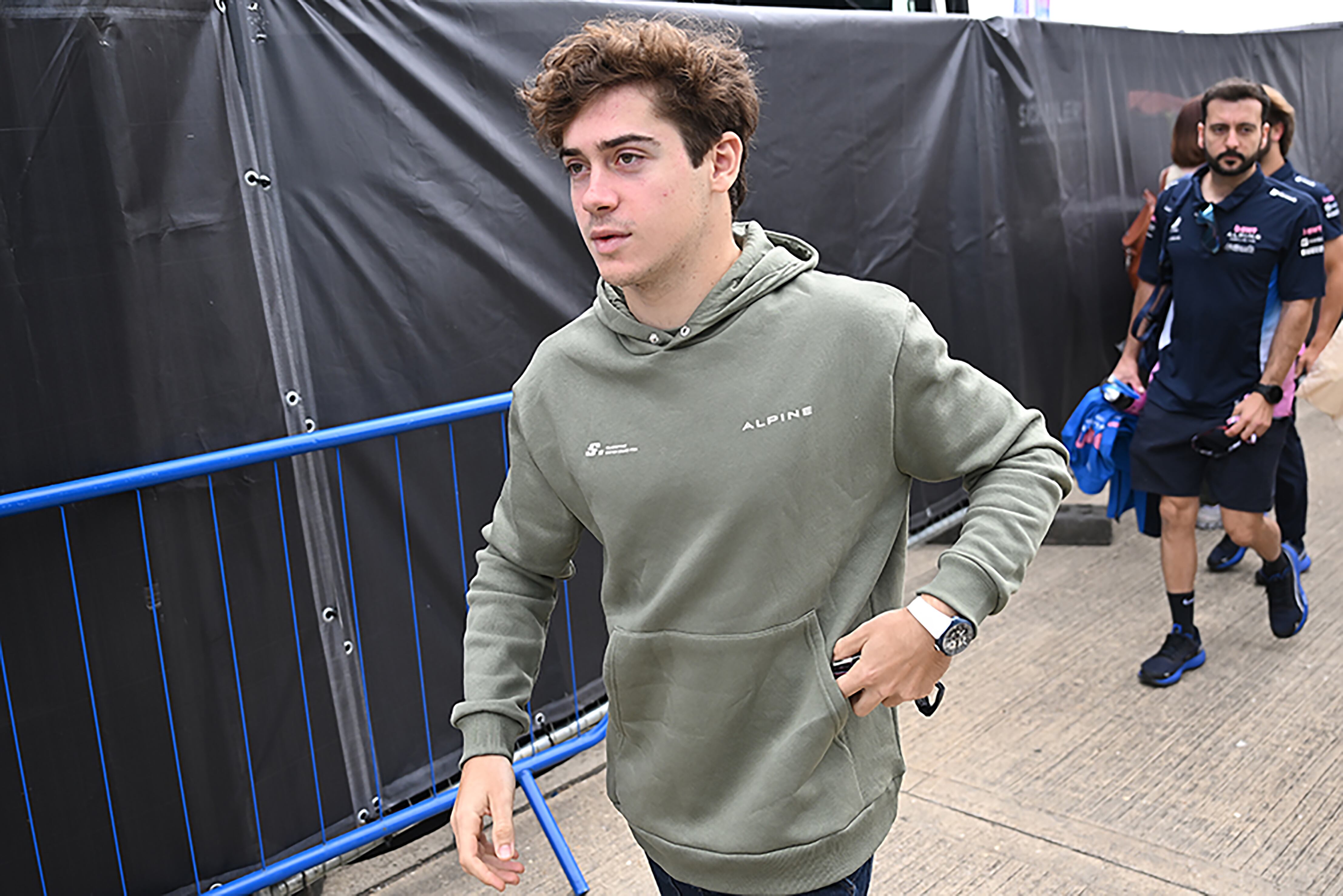 Franco Colapinto, en la previa del GP de Hungría