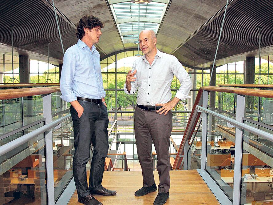 Rodríguez Larreta no considera a Lousteau parte del mismo espacio político.