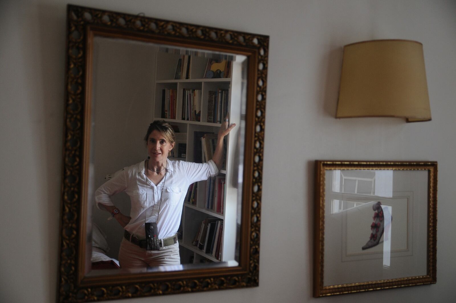 María Negroni, una de las participantes del encuentro.