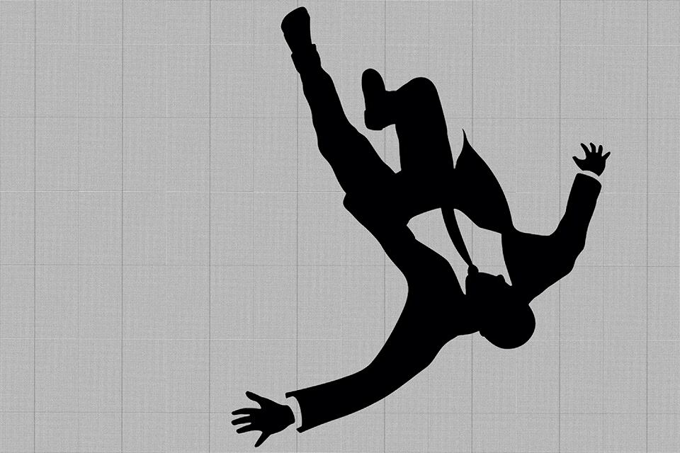 La caída del padre no resuelve todas las controversias humanas. 