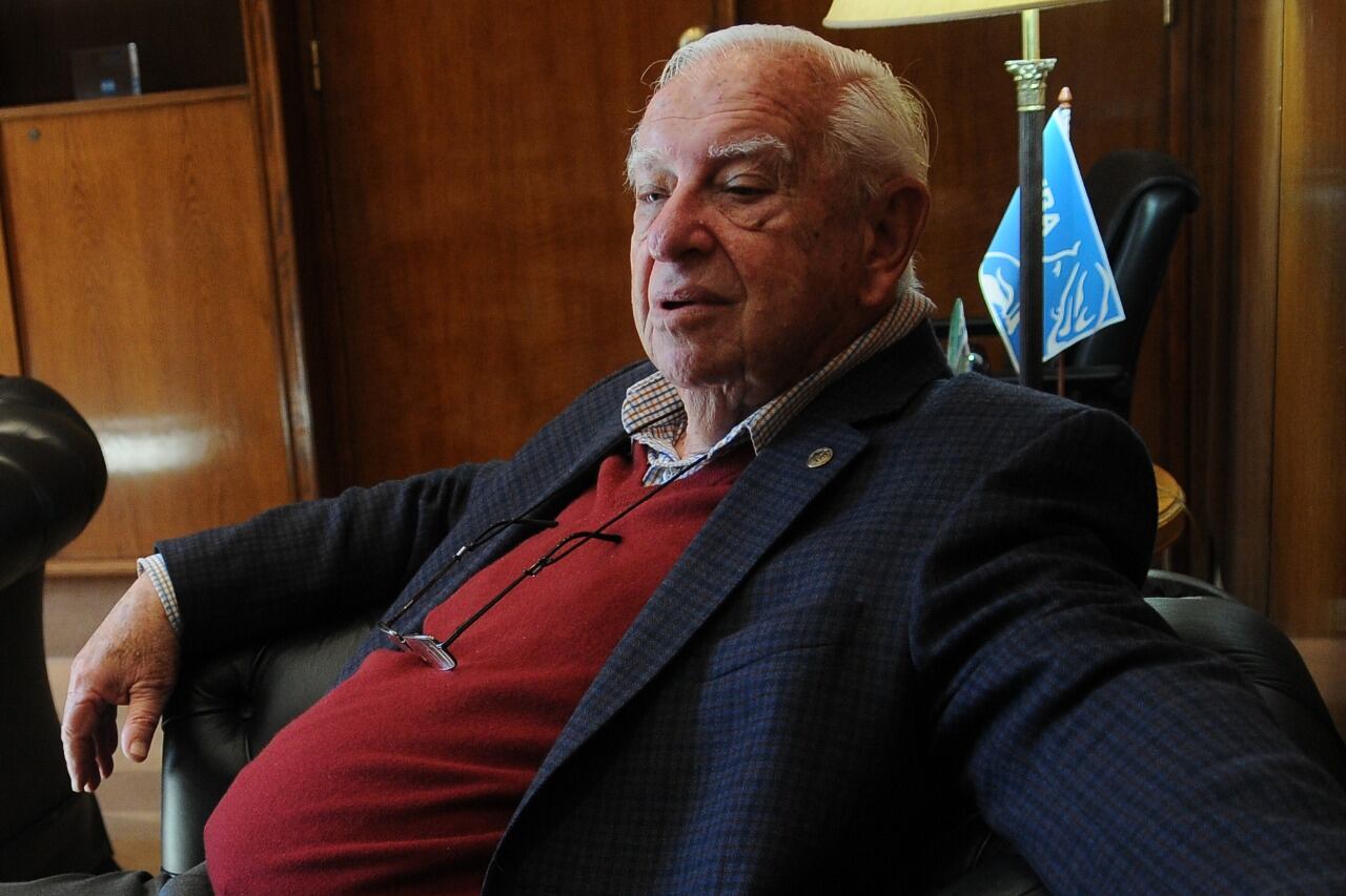 Abraham Gak. La pasión y el entusiasmo eran un sello de su personalidad.