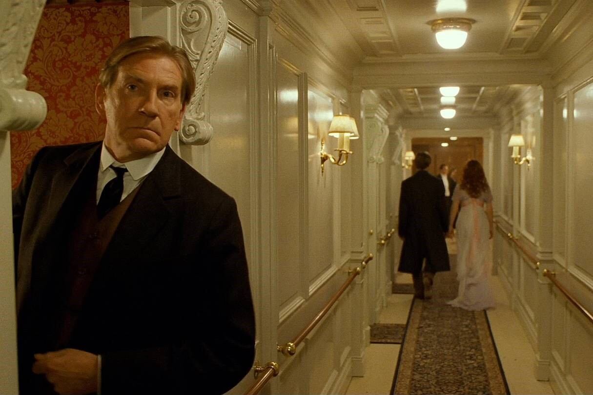 El actor David Warner interpretó el papel de villano en Titanic.  Foto: Paramount Pictures / 20th Century Studios