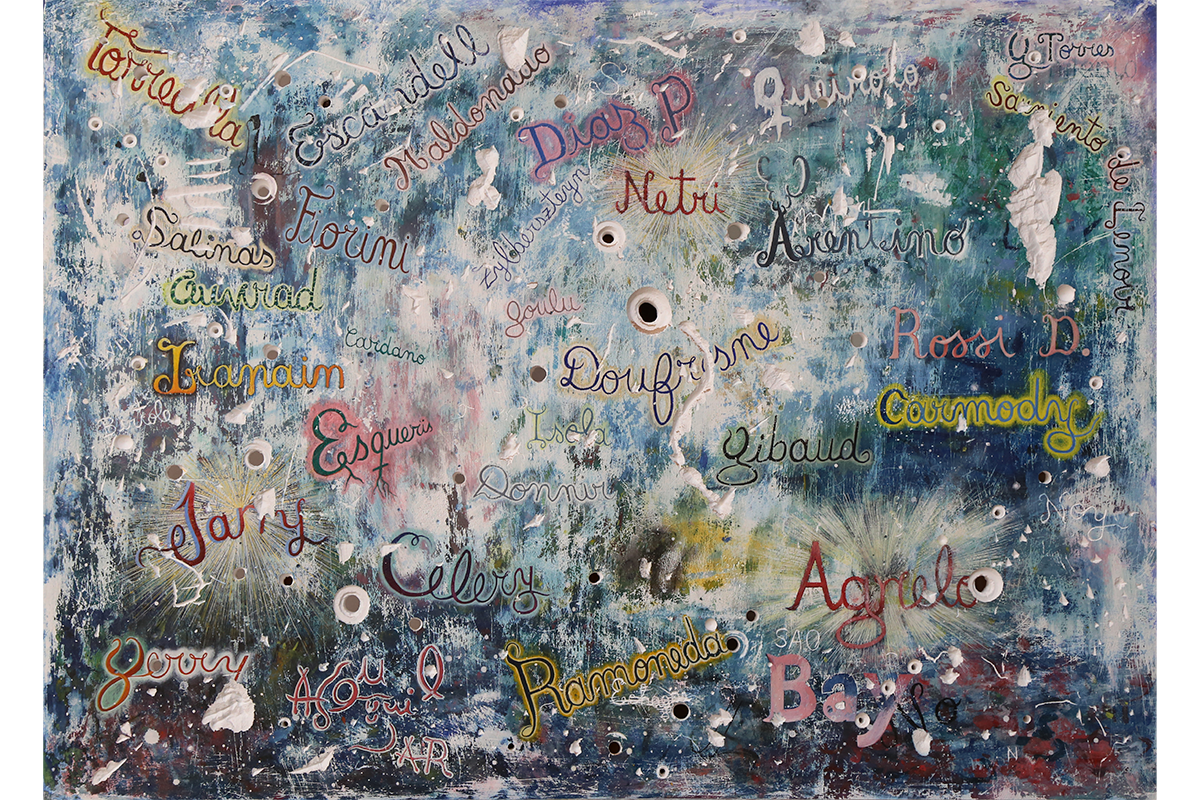 "Constelación o Carmody, Jarry, Gerry, etc." (Detalle) 2020