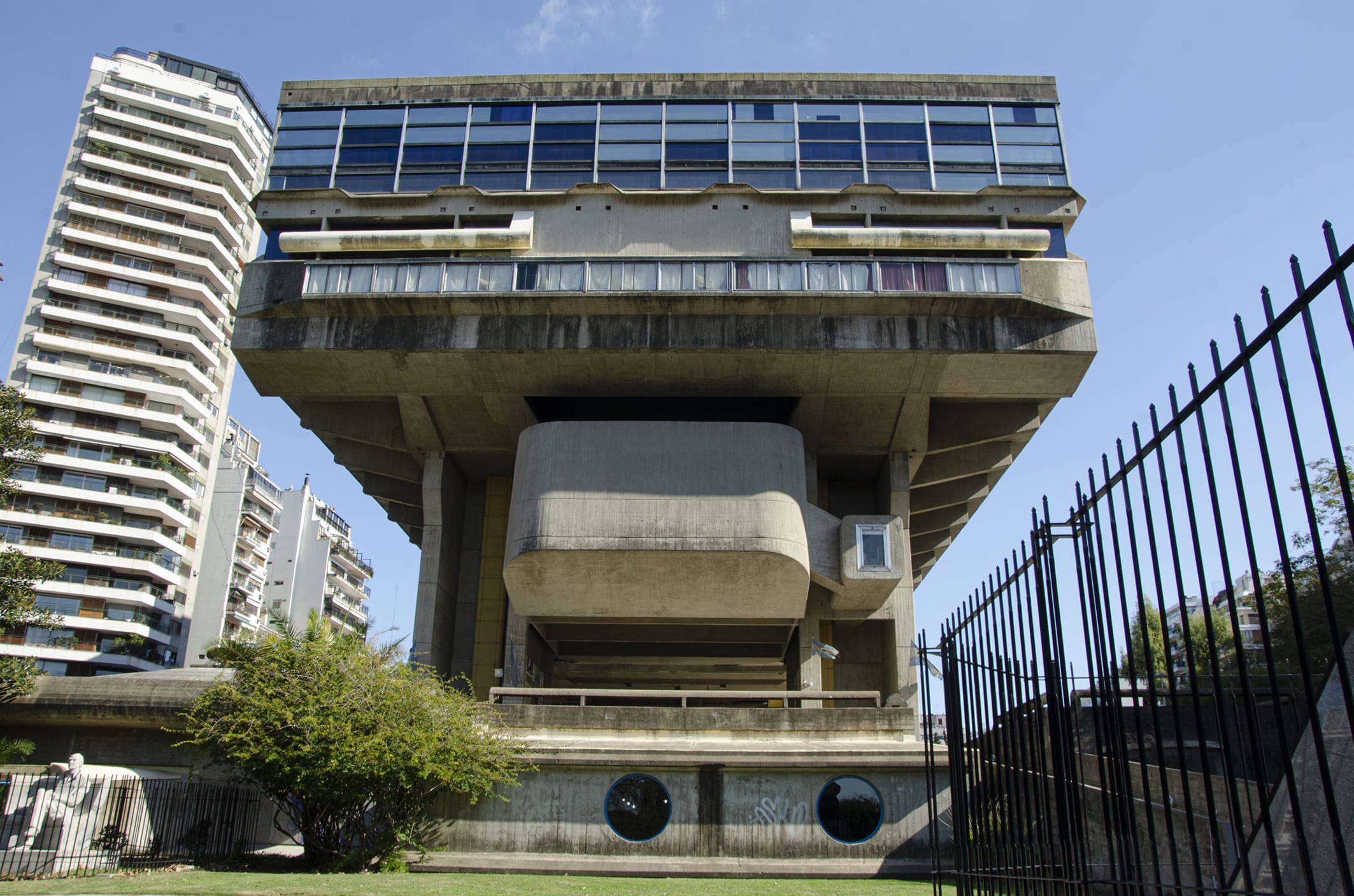 La Biblioteca Nacional Mariano Moreno, en el barrio porteño de Recoleta. Foto: Ministerio de Cultura de la Nación.