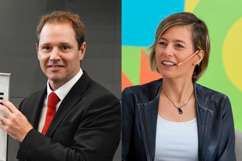 Brito y Carolina Castro, la primera mujer en la mesa chica de la UIA