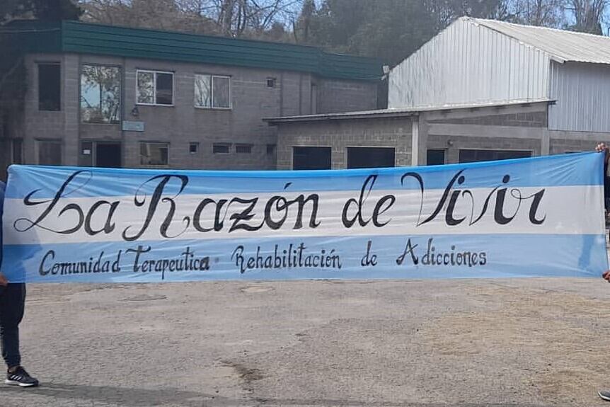 La Justicia investiga una presunta asociación Ilícita y reducción a la servidumbre con fines de explotación laboral en la ONG de rehabilitación de adicciones "La razón de vivir". Imagen: IG/ @rehab.adicciones