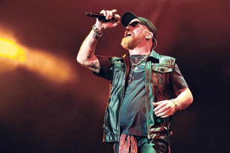 Rolando Sartorio, cantante y guitarrista de La Beriso.