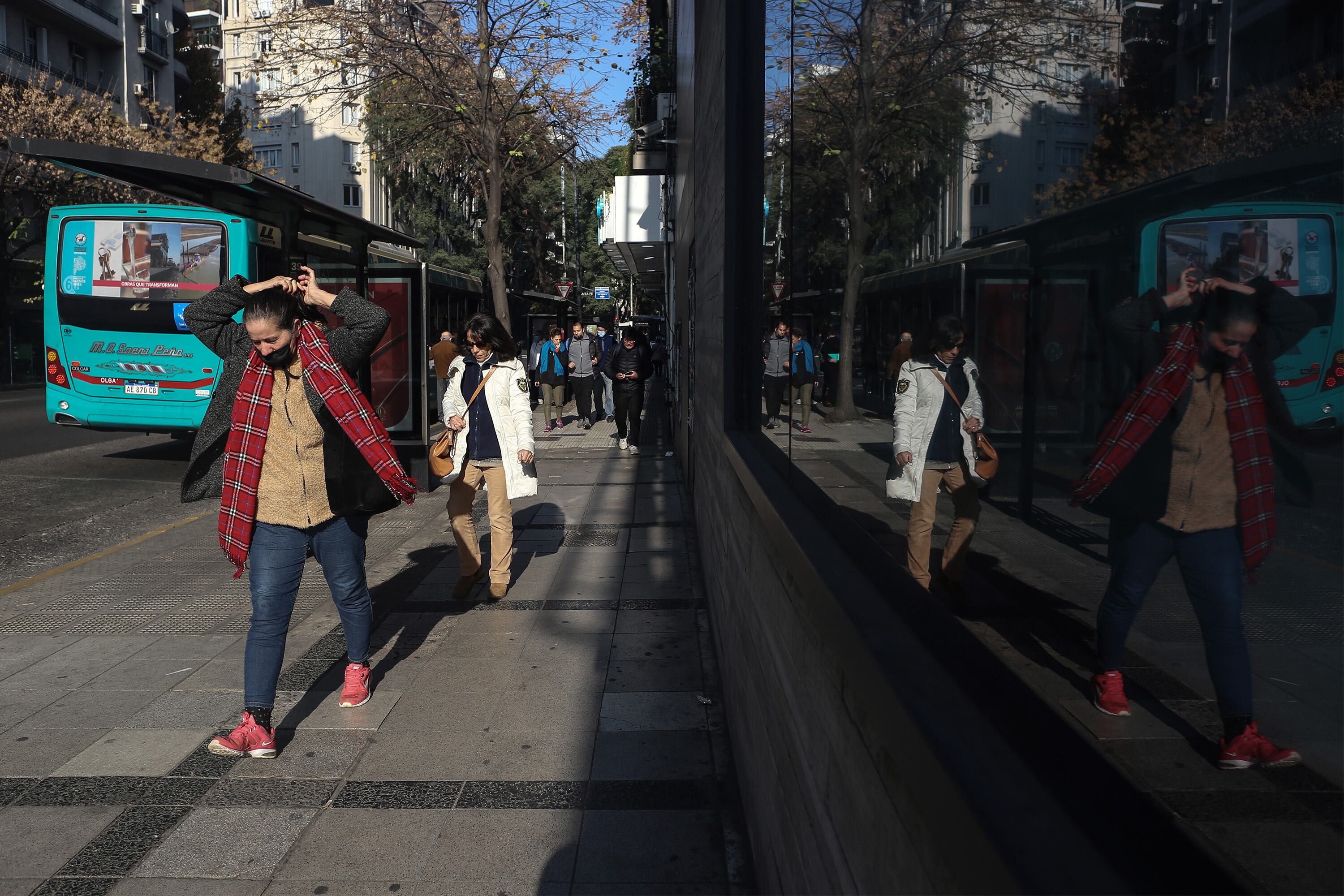 En el último reporte del SMN la humedad se ubicó en el 91%. Imagen: Dafne Gentinetta.