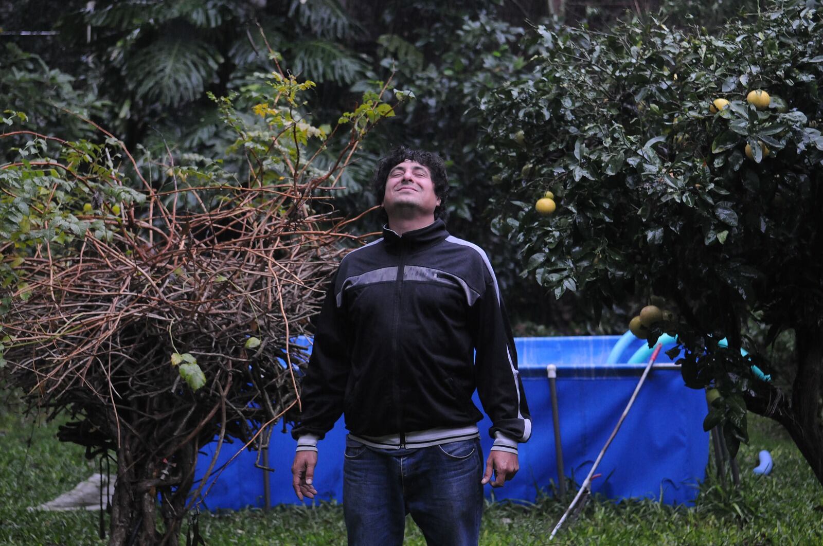 Marcos Bazán, tres días después de que se reconoció su inocencia.