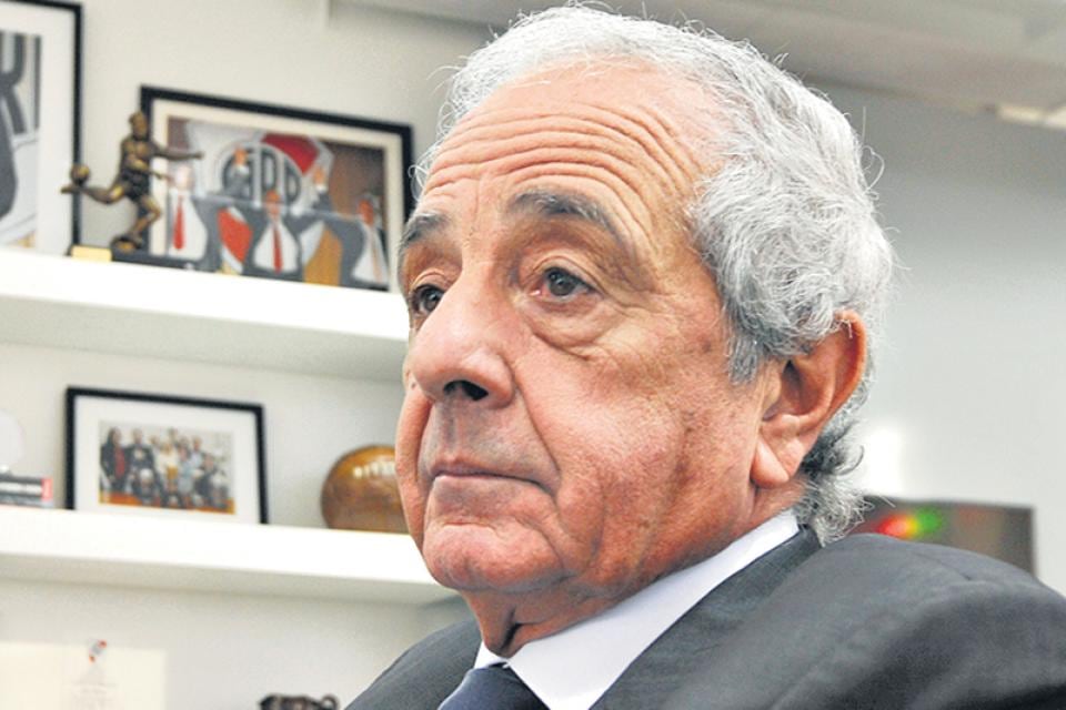 Rodolfo D’Onofrio, titular de River Plate.