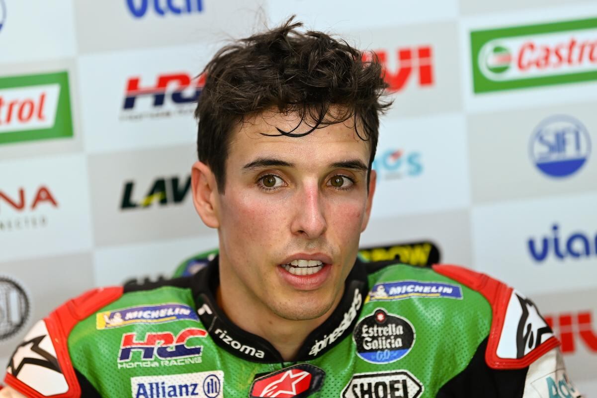 Alex Márquez, el piloto del equipo Honda Castrol. 