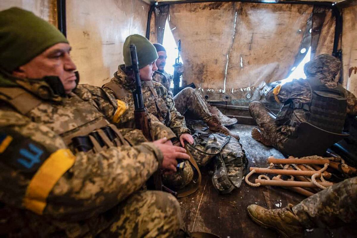 El ejército ucraniano recibió elapoyo del G7.