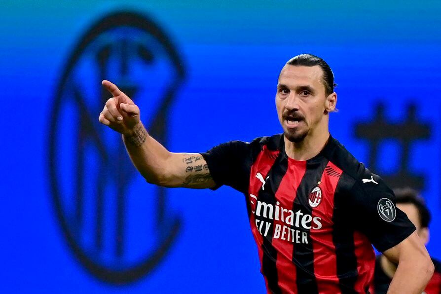 Zlatan Ibrahimovic, figura y líder del Milan puntero.