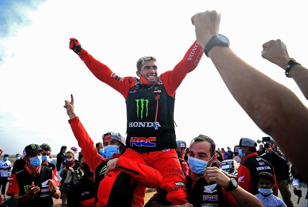 Kevin Benavides, flamante campeón del Dakar.