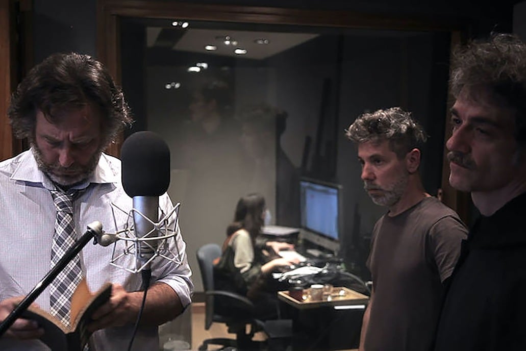 Los tres directores son los protagonistas del film.