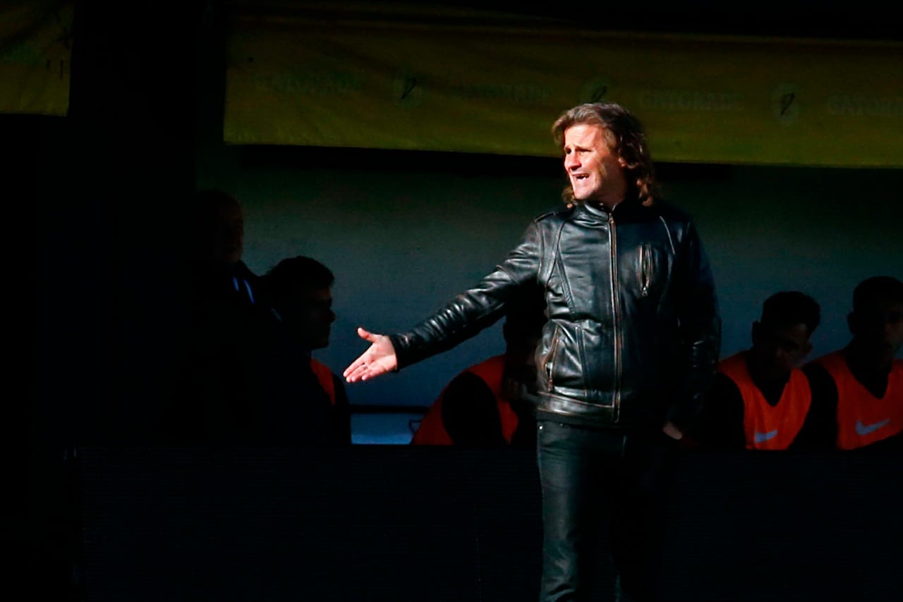 Rubén Insúa, entrenador de San Lorenzo