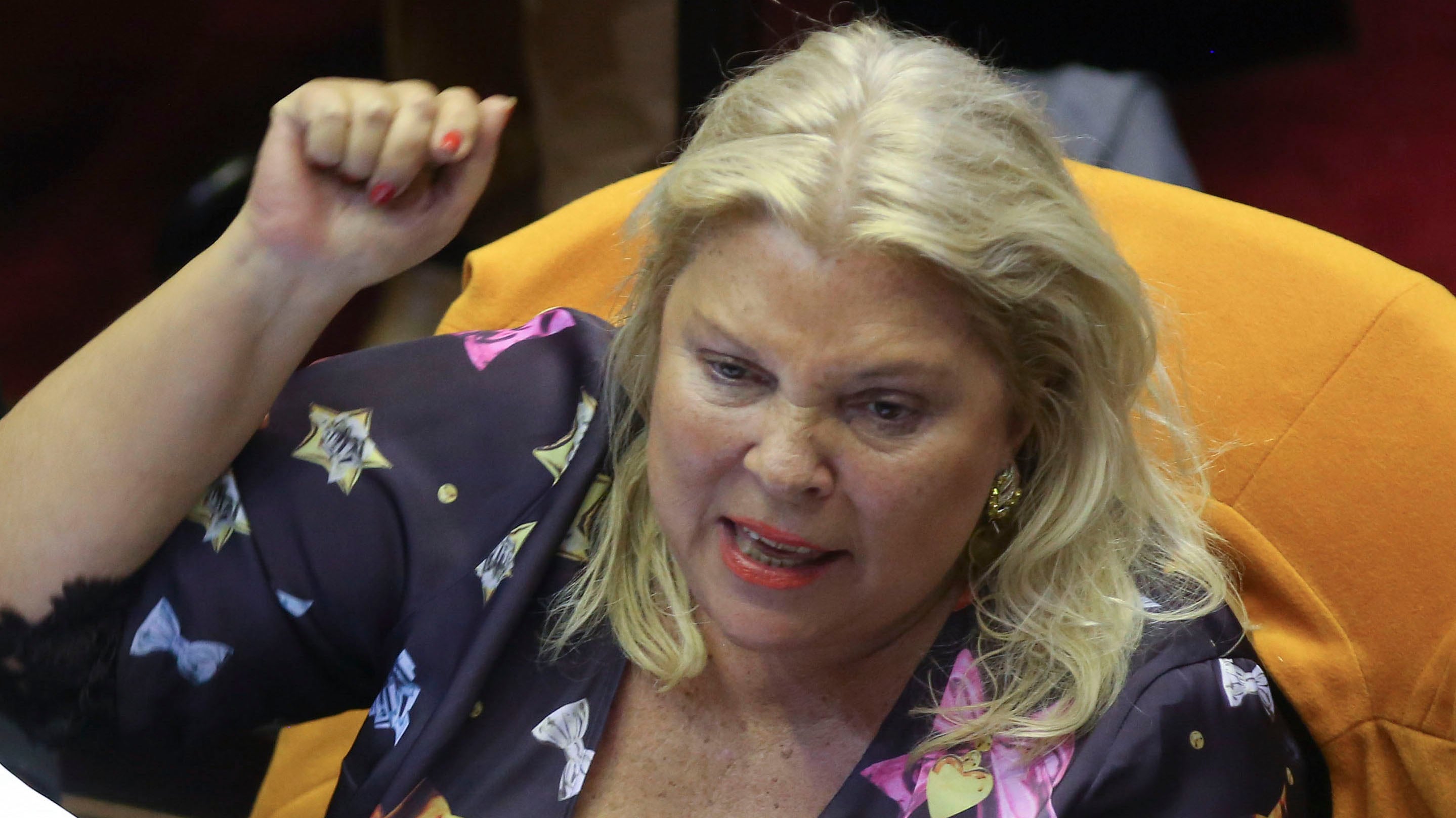 La diputada Elisa Carrió intentó desplazar a un juez de la Cámara de Casación.
