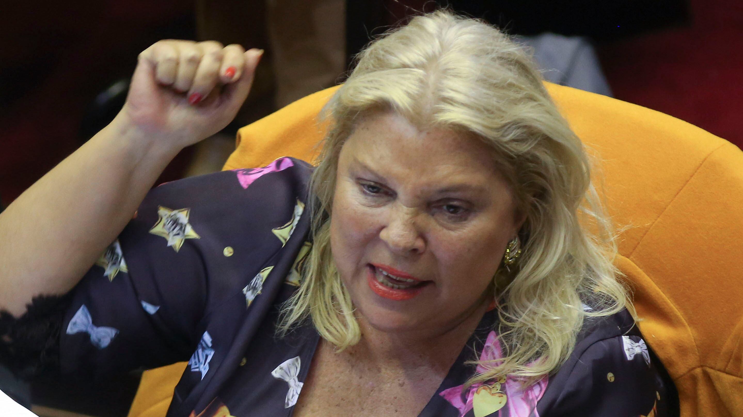 La diputada Elisa Carrió intentó desplazar a un juez de la Cámara de Casación.