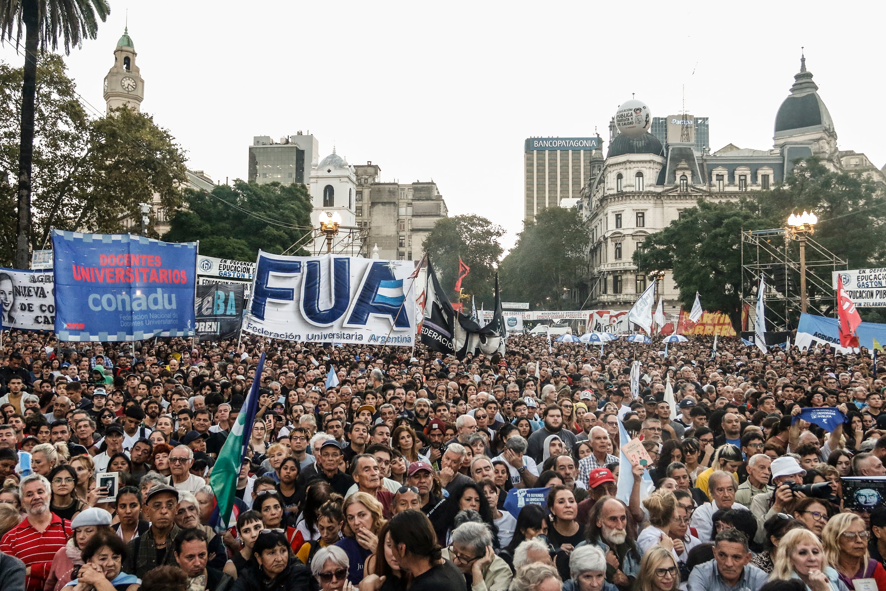 La legendaria Marcha Universitaria de 2024.