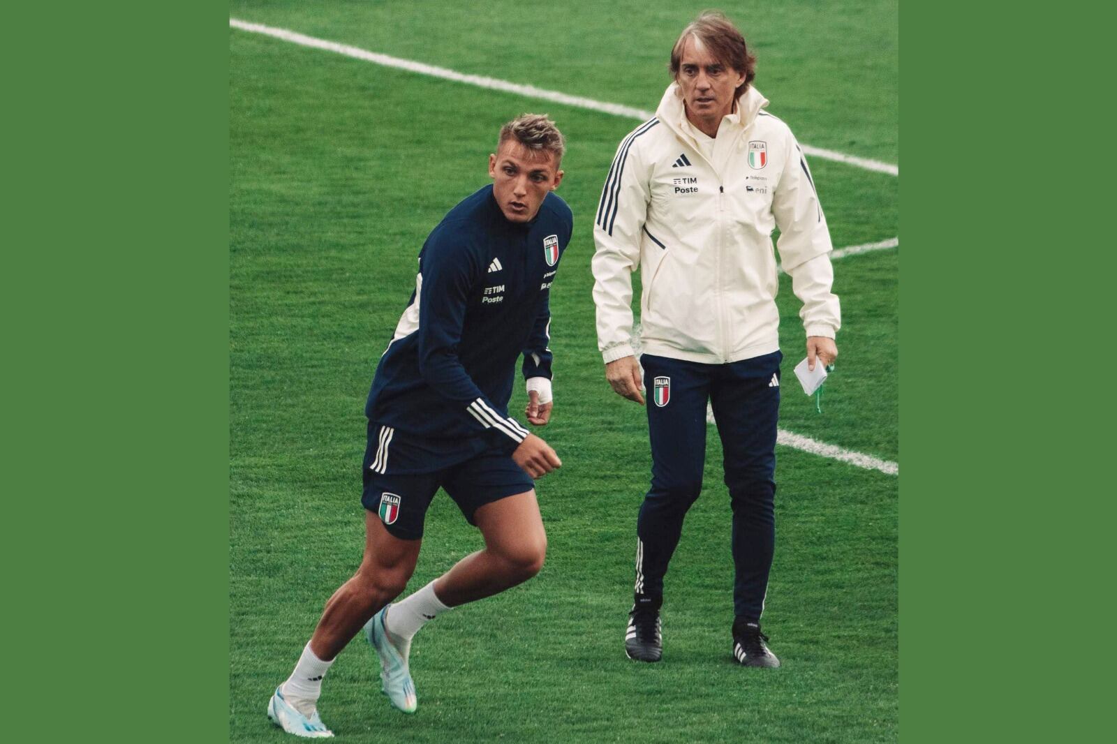 Mateo Retegui a las órdenes de Roberto Mancini en Italia