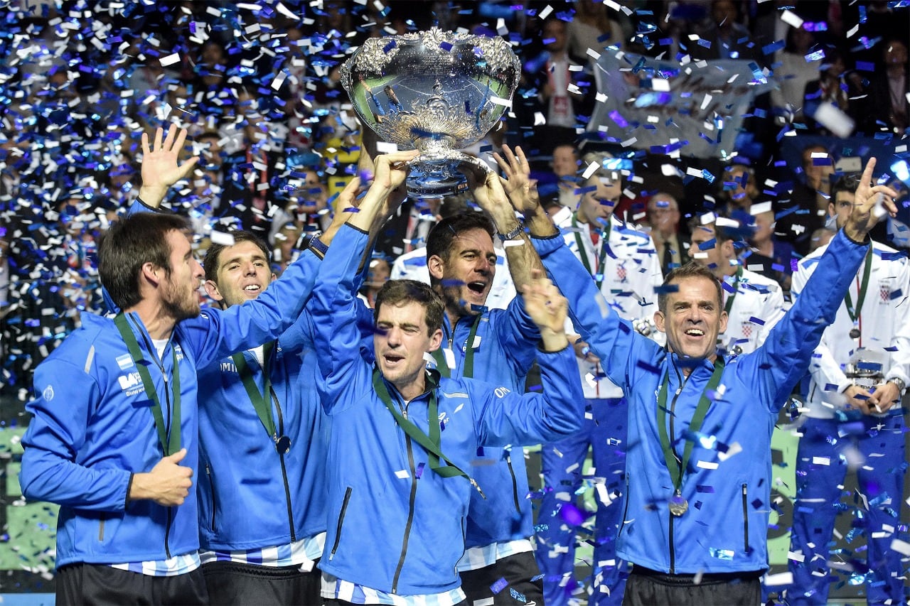 En 2016 el sueño máximo del tenis argentino se hace realidad al conquistar la Copa Davis.
