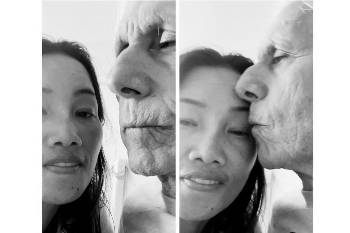 Vilas y su esposa Phiang Khumeang