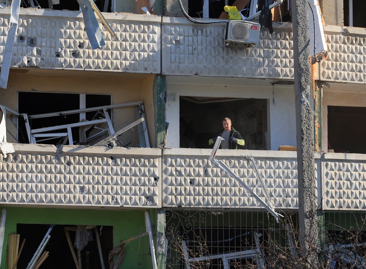 Ataque ruso en Járkov.