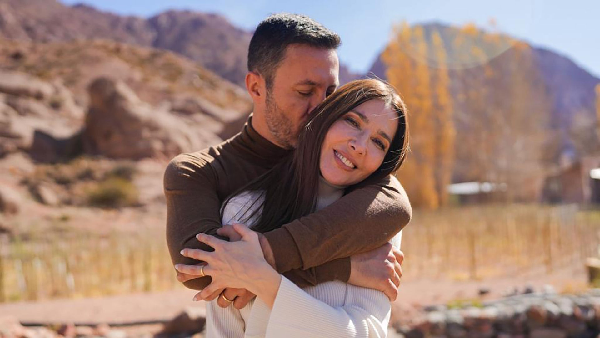 Una imagen del Instagram de Luis Petri y Cristina Pérez, ambos postean en colaboración.