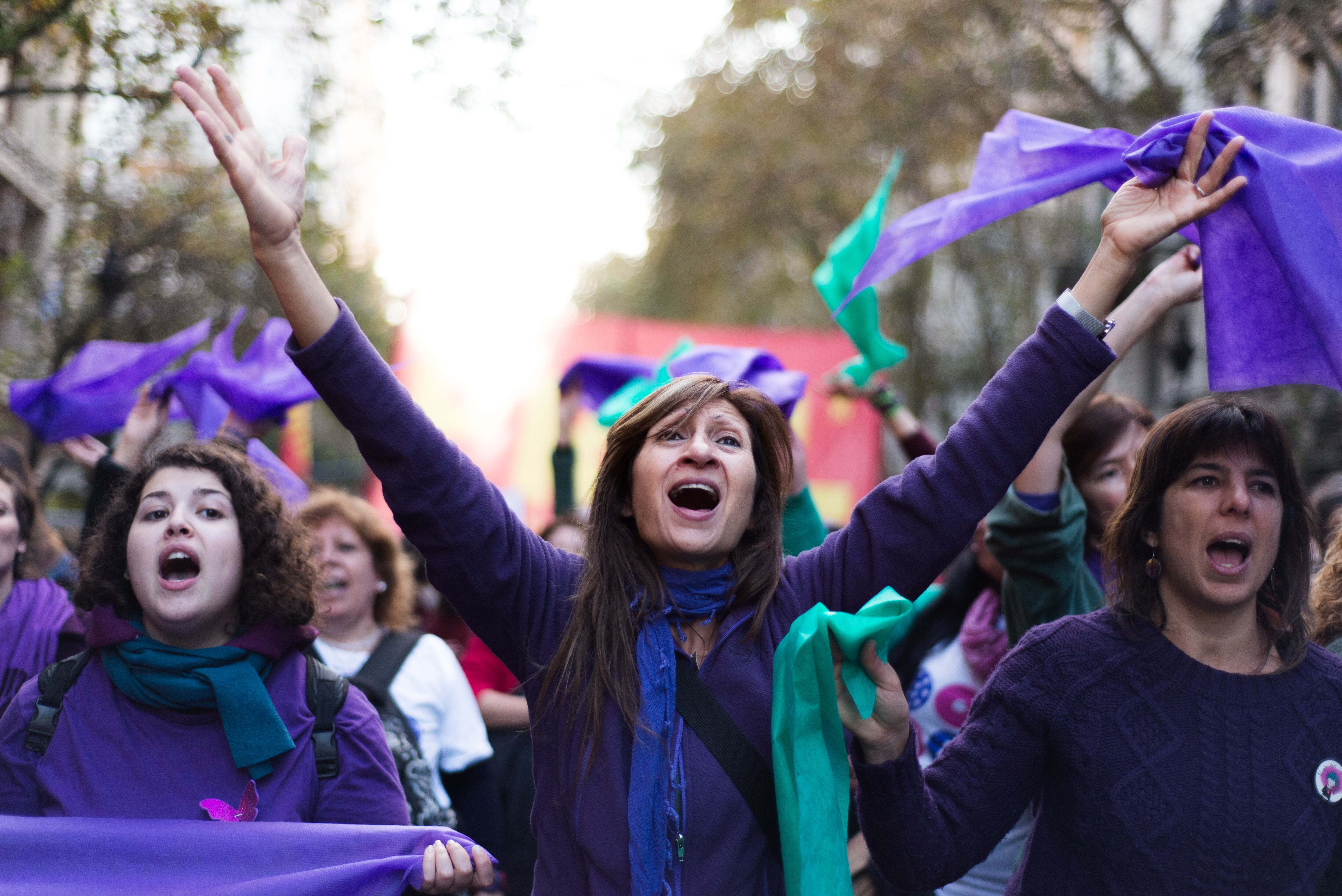 Ni Una Menos en las calles en el último 3J