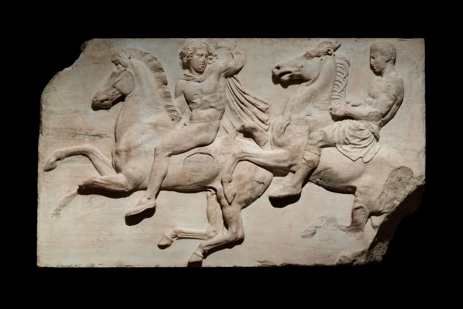 Especialistas se presentaron a los británicos como visitantes normales después de que el museo rechazara su solicitud formal, hace unos meses, para escanear el friso. Foto: British Museum.