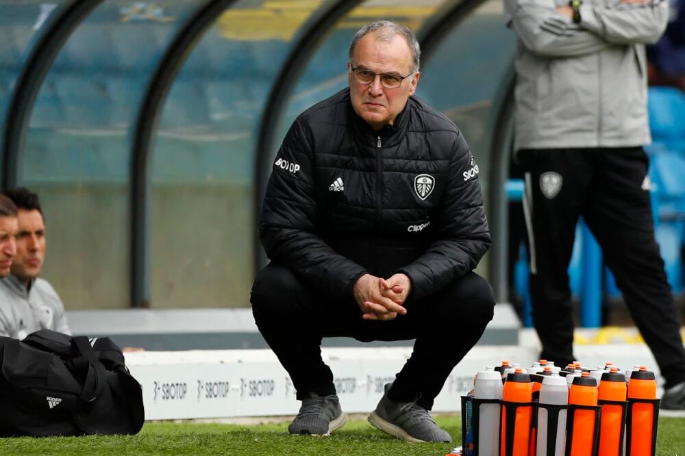 Marcelo Bielsa, DT de Leeds United.