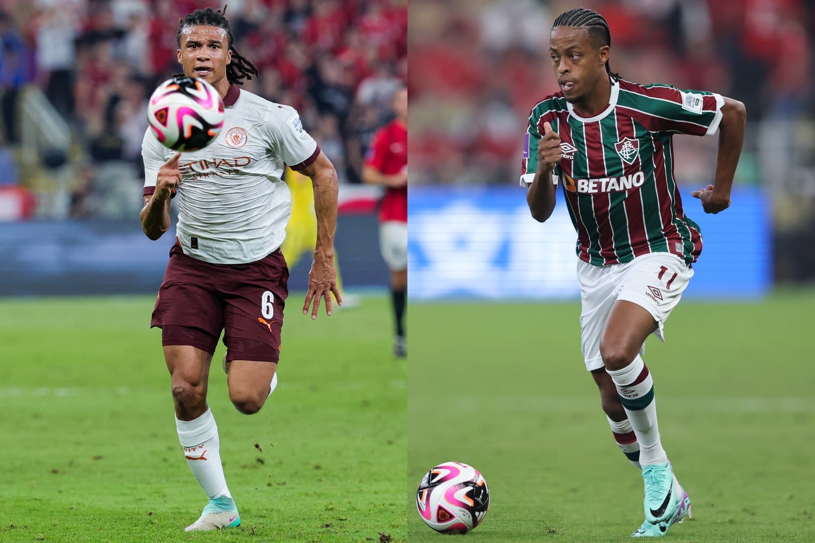 Aké, del City y Keno del Fluminense.