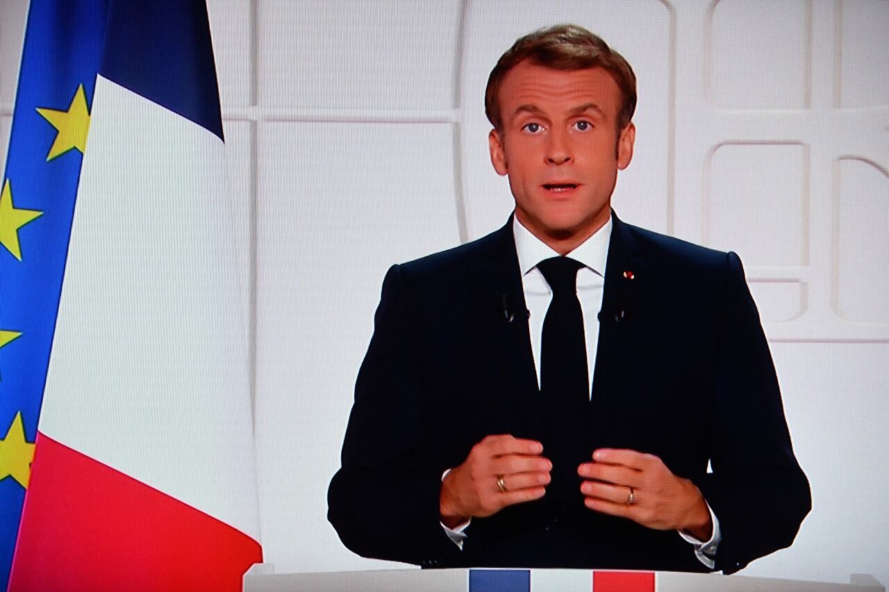 Lo anunció este martes el presidente francés Emmanuel Macron.