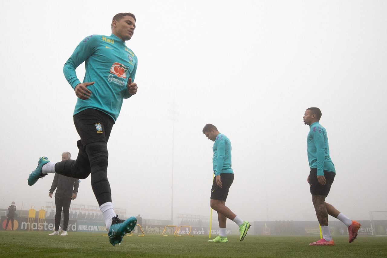 El defensor Thiago Silva