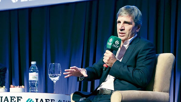 “La mejora en la economía va a ser un proceso lento y doloroso”, aseguró Caputo.