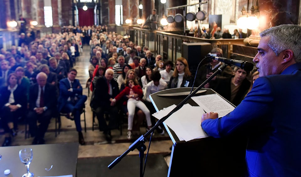 Bartolacci bregó por una Universidad sin violencias machistas.