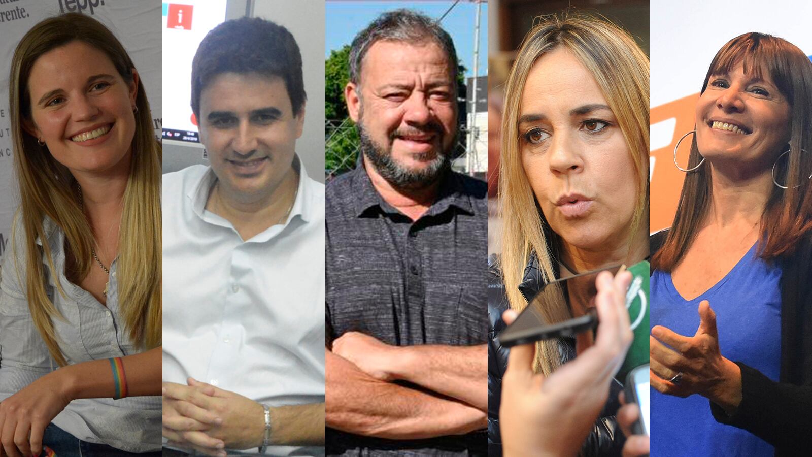 Caren Tepp. Eduardo Toniolli. Ariel Cozzini. Daniela León. Susana Rueda.