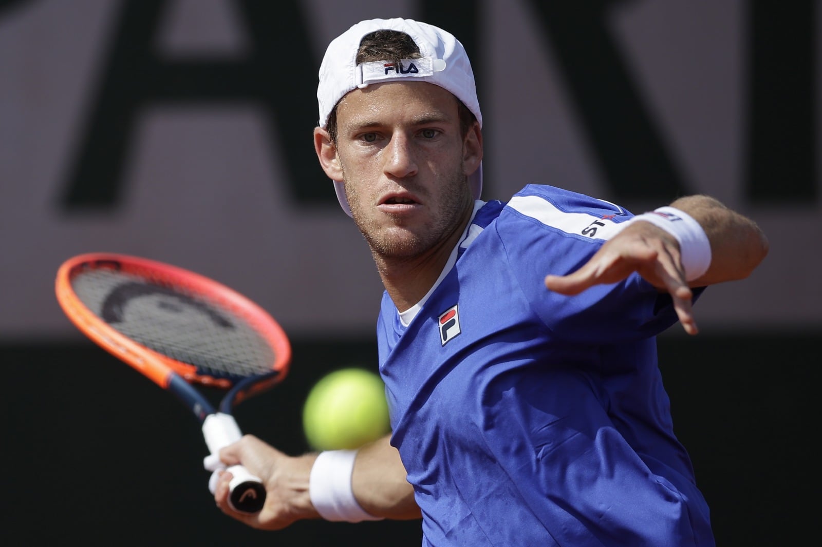 Gran desahogo para Schwartzman en su debut de Roland Garros
