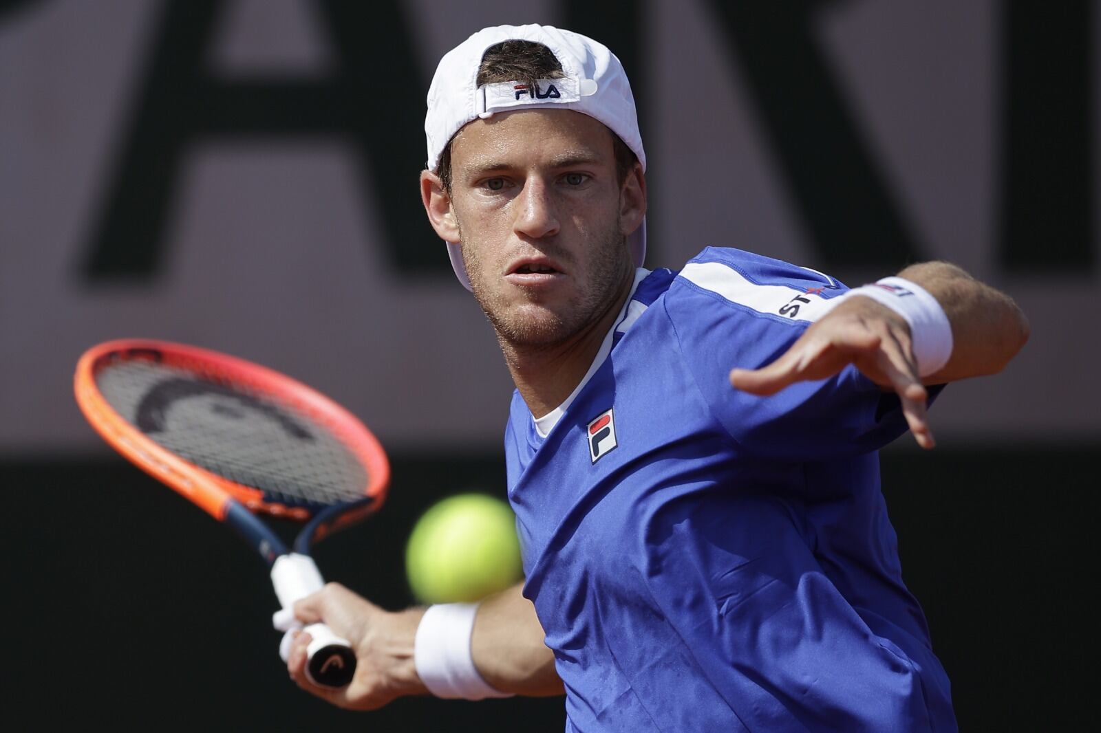 Gran desahogo para Schwartzman en su debut de Roland Garros