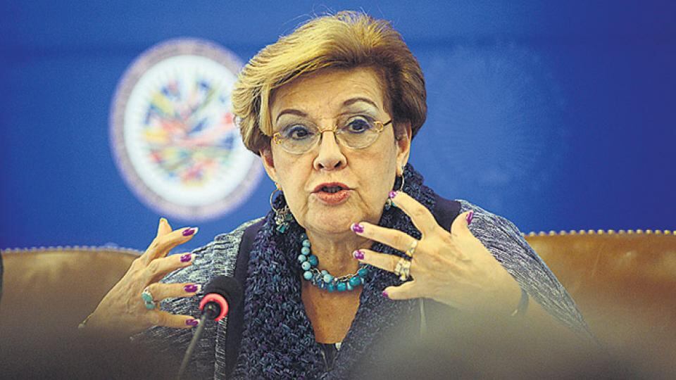 Esmeralda Arosemena de Troitino, presidenta de la CIDH.