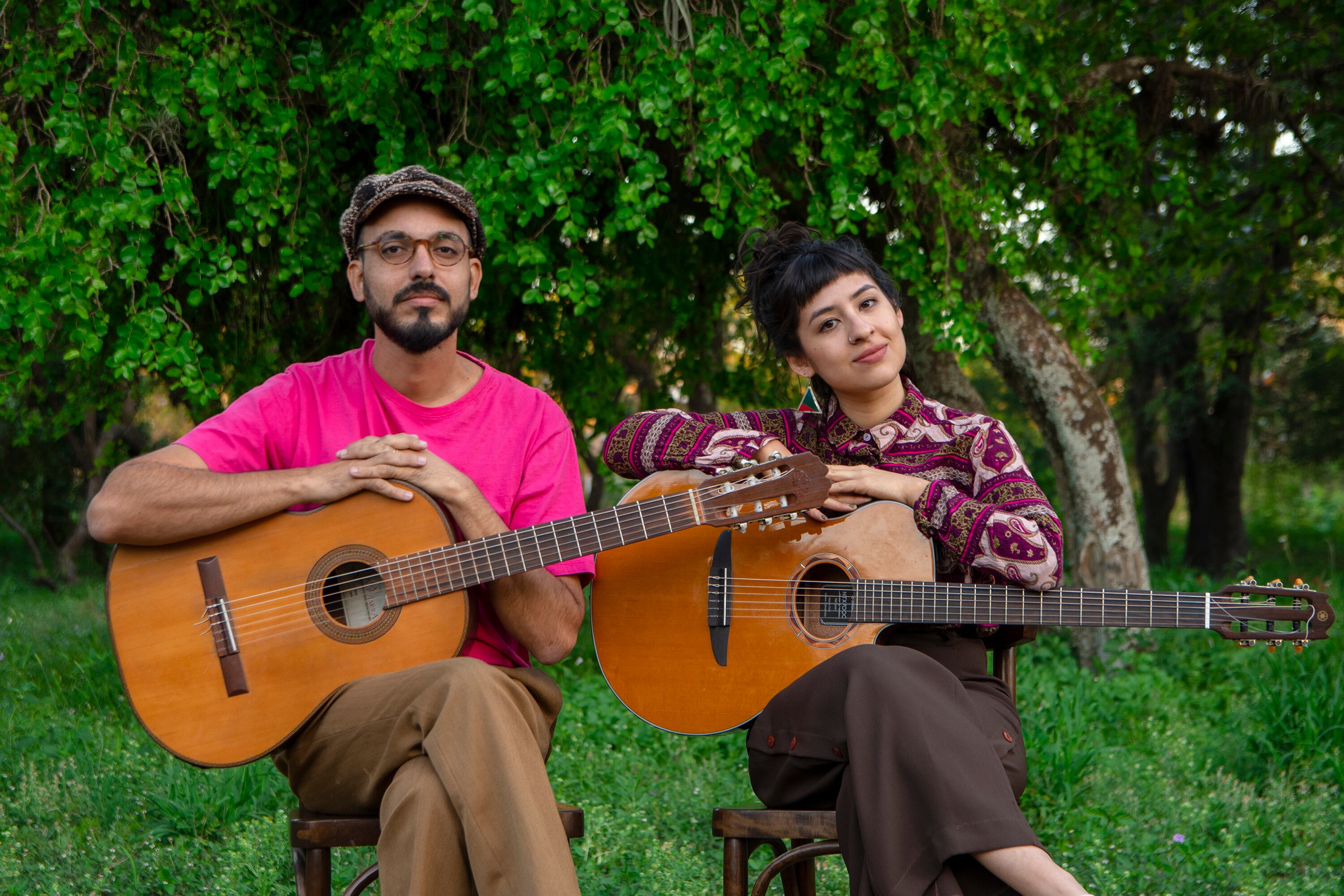 El dúo de Lulo Aguilar y Lali Maidana actuará el sábado en el Cecual de Resistencia.