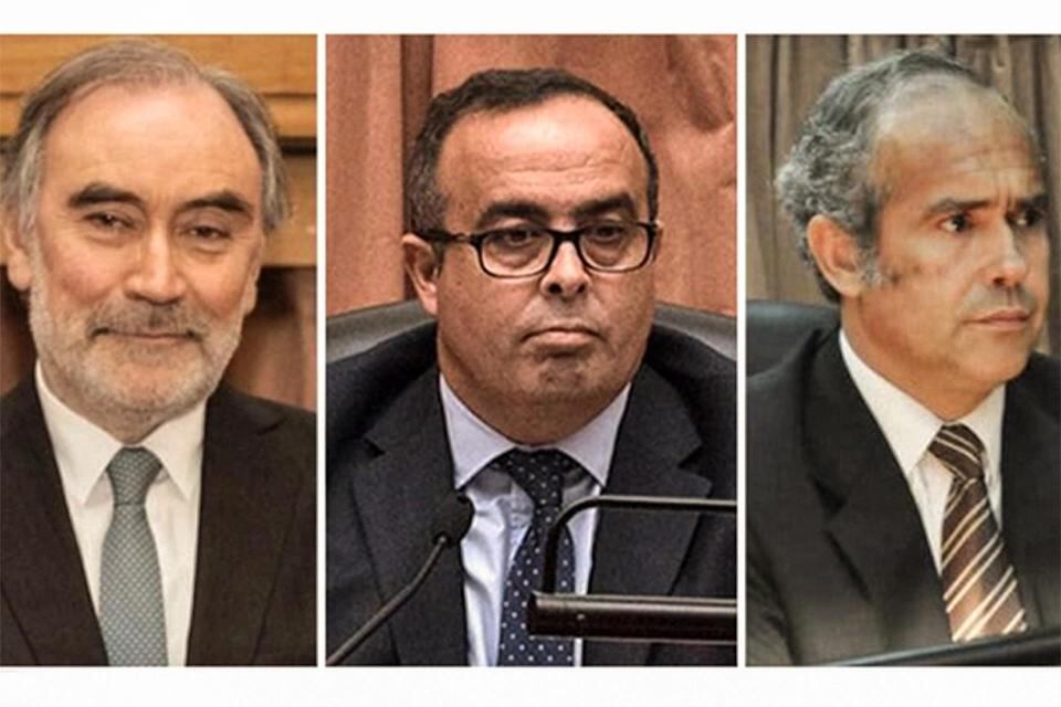 Leopoldo Bruglia, Pablo Bertuzzi y Germán Castelli. 