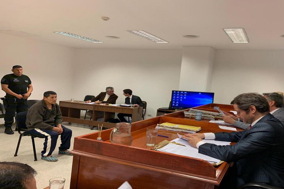Juicio a Jorge Bejarano en 2019. 