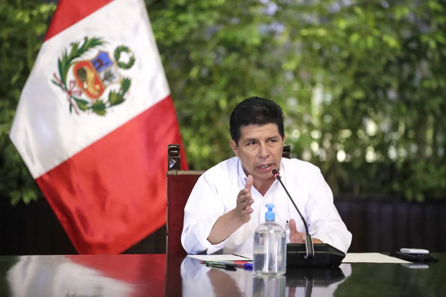El presidente de Perú, Pedro Castillo / Andina