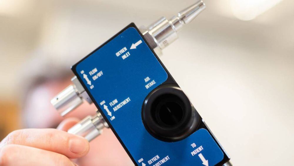 El respirador de Mercedes, Mark II.  