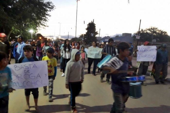 Protesta en 2021. Los mismos reclamos