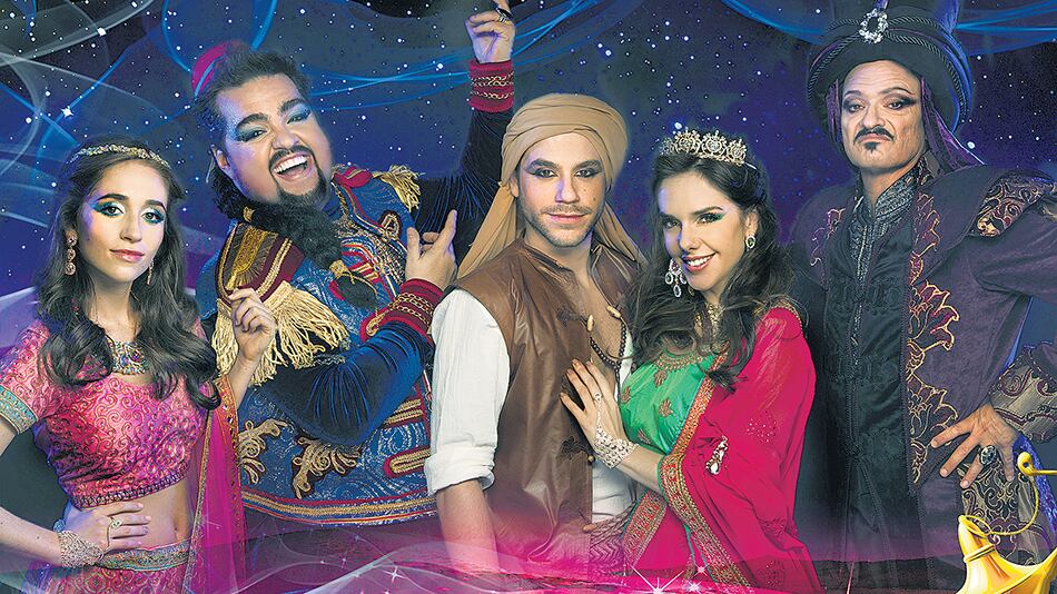 El mayor estreno de este año es el musical Aladín, será genial.