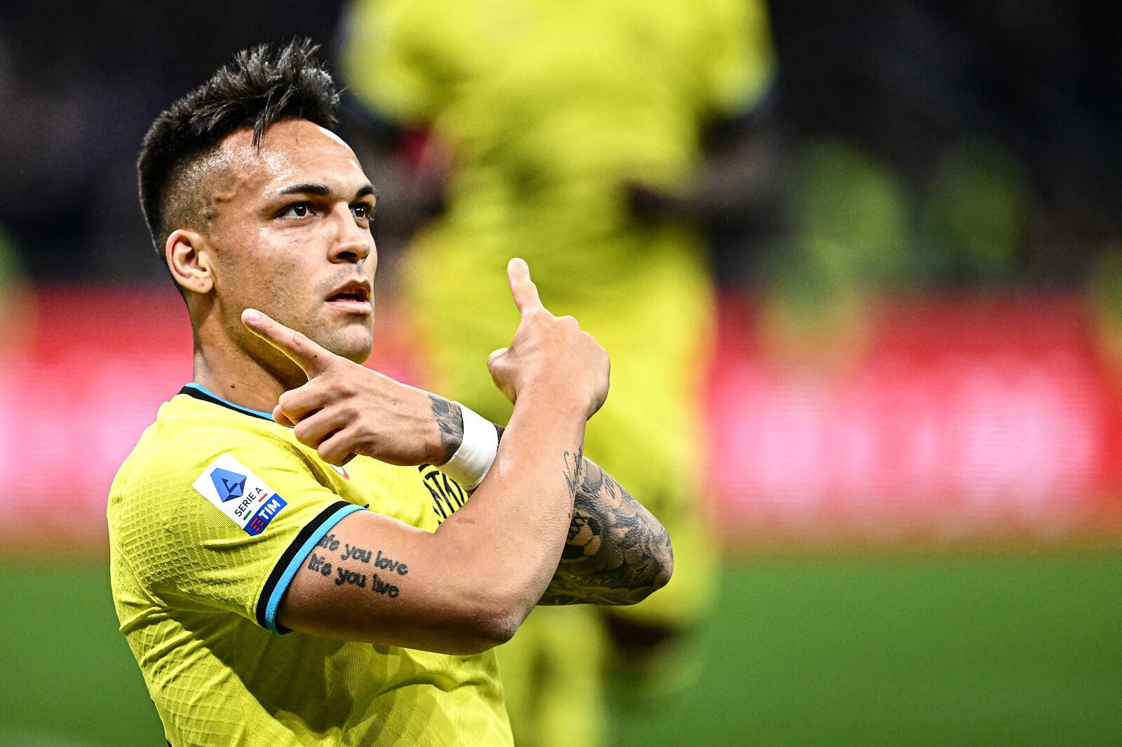 Lautaro ingresó en el segundo tiempo y marcó un gol